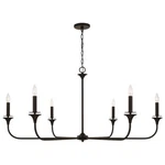 Homeplace Lighting Presley Chandelier, Black - 448961MB. Fixed Price $458.00.