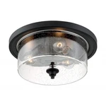 Nuvo 60-7291 Bransel 3 Light 15" Ceiling Flush Mount Damp Rated -matte Black. Fixed Price $224.99.
