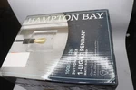Hampton Bay Modern Drum Pendant Light Matte Black 65158. Fixed Price $29.99.