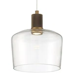 Access Lighting 63141LEDD/CLR Port Nine 9"W Mini Pendant - Antique Brushed. Fixed Price $160.00.