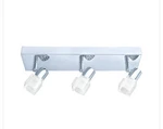 Eglo Nocera 3 Light Led Modern Chrome Track Ceiling 120V. Fixed Price $35.00.