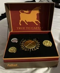Fallout New Vegas Caesar's Legion Premium Box Coins Necklace Pendant Badge. Fixed Price $119.99.