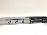 Hampton Bay 44 In. 3-LIGHT Linear Track Lighting Kit Black New 1004-612-902. Fixed Price $70.00.