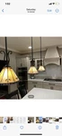 Quoizel Tiffany Stained Glass Mini Pendant Ceiling Light Fixtures (qty 3)-BRONZE. Fixed Price $59.95.