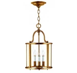 Hinkley 3474HR 20" 4-LIGHT Foyer Pendant Heirloom Brass. Fixed Price $749.00.