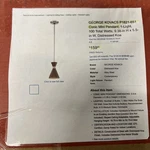 George Kovacs P1821-651 Conic Mini Pendant Dimmable Distressed Koa Contemporary. Fixed Price $75.99.