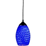 Z-lite 131-BLUE Jazz Light 5 Inch Sand Black Pendant Ceiling. Fixed Price $98.00.