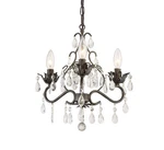 Crystorama Lighting Group 4534-CL-MWP Paris Market 13"W Bronze. Fixed Price $210.82.