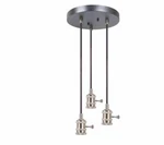 Three Mini Pendant Aged Bronze Craftmade Lighting Jeremiah CPMKB-3ABZ AM3. Fixed Price $39.99.
