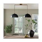 Nathan James Percy Modern 2-LIGHT Pendant Island Fixture, Hanging Light.... Fixed Price $154.78.
