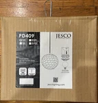 Jesco Lighting PD409-AM/AMBER Envisage Mini Pendant Brushed Nickel VOLTS:120. Fixed Price $99.00.