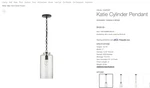 Brand New -retails $459!! Circa Visual Comfort Pendant Chandelier (2 Avail). Fixed Price $275.00.