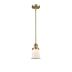 Innovations Sm Canton 10" Mini Pendant, Amber/b Brass/frost Bell 201S-BB-G181S. Fixed Price $231.00.