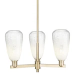 Innovations Lighting 716-3CR-9-18 Brookhaven Almond Chandelier Champagne. Fixed Price $649.00.