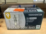 Hampton Bay Regan 4.5 In. 1-LIGHT Brushed Nickel Wall Bath Sconce 1005 494 724. Fixed Price $19.95.