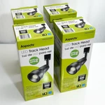 4-PACK Aspects 3.1" 9.9W Black Led Track Light Head TH8050030LBK. Fixed Price $40.00.