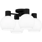 Quoizel QSF6199MBK Open Box Donahue Semi-flush Mount Matte Black. Fixed Price $62.00.