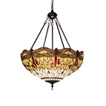 Meyda Lighting Lt 22"W Tiffany Hanging Dragonfly Inv Pendant, Sfwr - 231114. Fixed Price $1898.64.