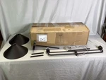 Lighting 11763BK Roscoe 2 Pendant Black. Fixed Price $100.00.