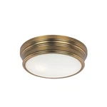 Maxim 22370SWNAB Fairmont Light Flush Mount-natural Aged Brass. Fixed Price $298.00.