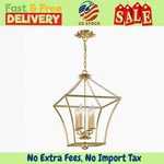 Crystorama Broche 4 Light Mini Chandelier, Antique Gold - No Import Fees. Fixed Price $270.00.