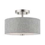 Used Livex Lighting 46741-91 Dakota 2 Semi-flush Mount Transitional. Fixed Price $130.87.
