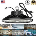 Etl Dimmable Ufo High Bay Led Warehouse Gym Garage Commercial Lights IP65. Fixed Price $1251.19.