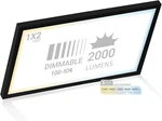 1X2 Ft Dimmable Led Panel Light, 5CCT, 2000LM, Black Trim. Fixed Price $116.99.