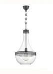 Hudson Valley Lighting 1814-OB Hagen 1-W Pendant -14 Wide X 29.25 High, Bronze. Fixed Price $540.00.
