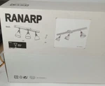Ikea Ranarp Ceiling/lamp Track Spotlights Off-white 703.460.98. Fixed Price $69.95.