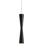 Dainolite 8901LED Hourglass Pendant Light Matte Black Modern Indoor Fixture. Fixed Price $89.99.