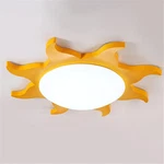 Led Sun Shape Ceiling Light Fixture Modern Pendant Lamp Decor For Kids Room. Fixed Price $79.90.