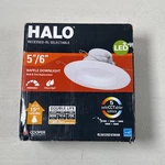 Halo RL56129S1EWHR Selectable Cct Baffle Trim, White. Fixed Price $6.99.