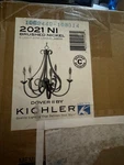 Kichler Dover Ii 2021NI 5-LIGHT Chandelier Brushed Nickel. Fixed Price $112.99.