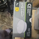 Spin Light 7 In. Motion Sensor Led Flush Mount Ceiling Hold Times New. Fixed Price $19.99.