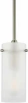 2 Effimero Linea Light Fixture LL-P316F-BN Hanging Pendant Brushed Nickel Lot. Fixed Price $19.50.