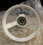 Philips Lightolier Lytespan PAR38 White Track Fixture 9038NWH Damaged Unit. Fixed Price $20.00.