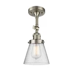 Innovations Light Small Cone Semi-flush Mount Brushed Satin Nickel 201F-S. Fixed Price $190.08.