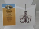 Hampton Bay Reims 5 Lights Chandelier Antique Bronze New. Fixed Price $249.99.