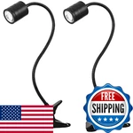 Zrpssge Led Aquarium Light, 4W Clip-on Fish Tank Lamp, 3 Colors, 17.8 Inch Flexi. Fixed Price $56.11.