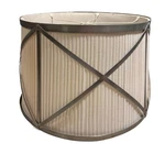 Visual Comfort Grosvenor Shaded Chandelier Linen Antique Nickel Replacement. Fixed Price $349.00.