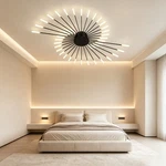 Flush Mount Ceiling Light Modern Home Fixture For Hall Living Room Decoration. Fixed Price $136.08.