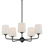 Maxim 12095SW Bristol Light 27"W Chandelier - Anthracite. Fixed Price $244.80.