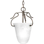 Progress Lighting P3788-44 One-light Foyer Fixture Alabaster Glass. Fixed Price $67.50.