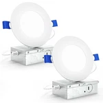 Sunco 4 Inch Ultra Thin Led Recessed Ceiling Lights Slim, 5000K Daylight, Dim.... Fixed Price $30.37.