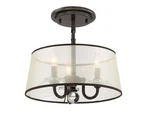 Quoizel CRY1716PN - Display Open Box 3 Light Convertible Semi Flush. Fixed Price $195.00.