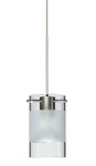 Besa Lighting 1XT-6524EC-LED-SN Scope Pendant Satin Nickel. Fixed Price $400.50.
