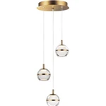 ET2 Contemporary Lighting E24593-93NAB Swank Pendant Natural Aged Brass. Fixed Price $668.00.