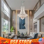 French Empire Crystal Chandelier Lighting Modern Pendant Lamp Hanging Fixtures. Fixed Price $176.01.