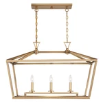 Townsend Three Light Linear Chandelier. Fixed Price $876.00.